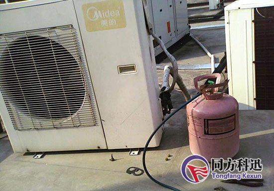 中央空调缺氟